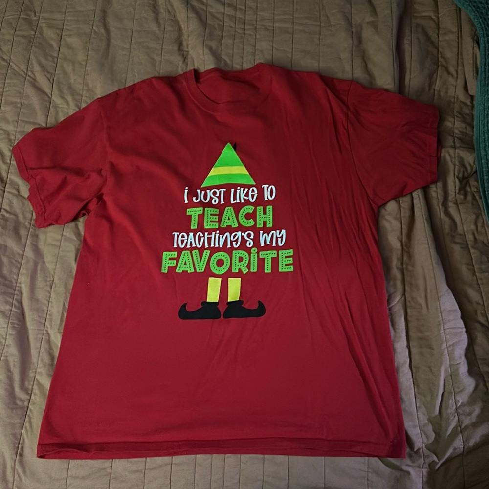 Christmas Teacher Tee